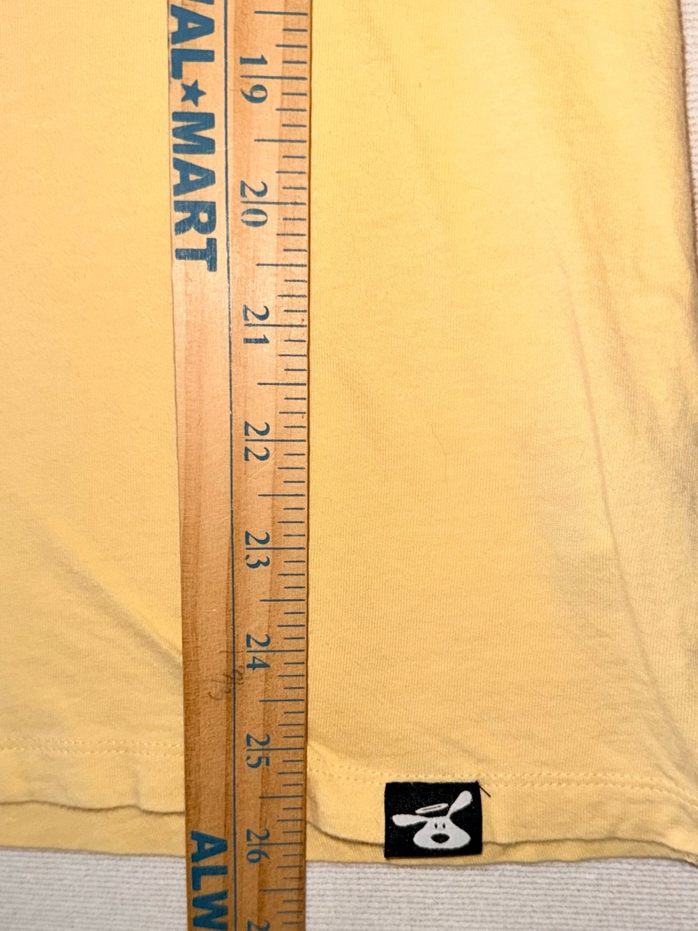 DOG IS GOOD Fun & Games Cone Dog Graphic Tee - Yellow sz LG - Picture 6 of 6
